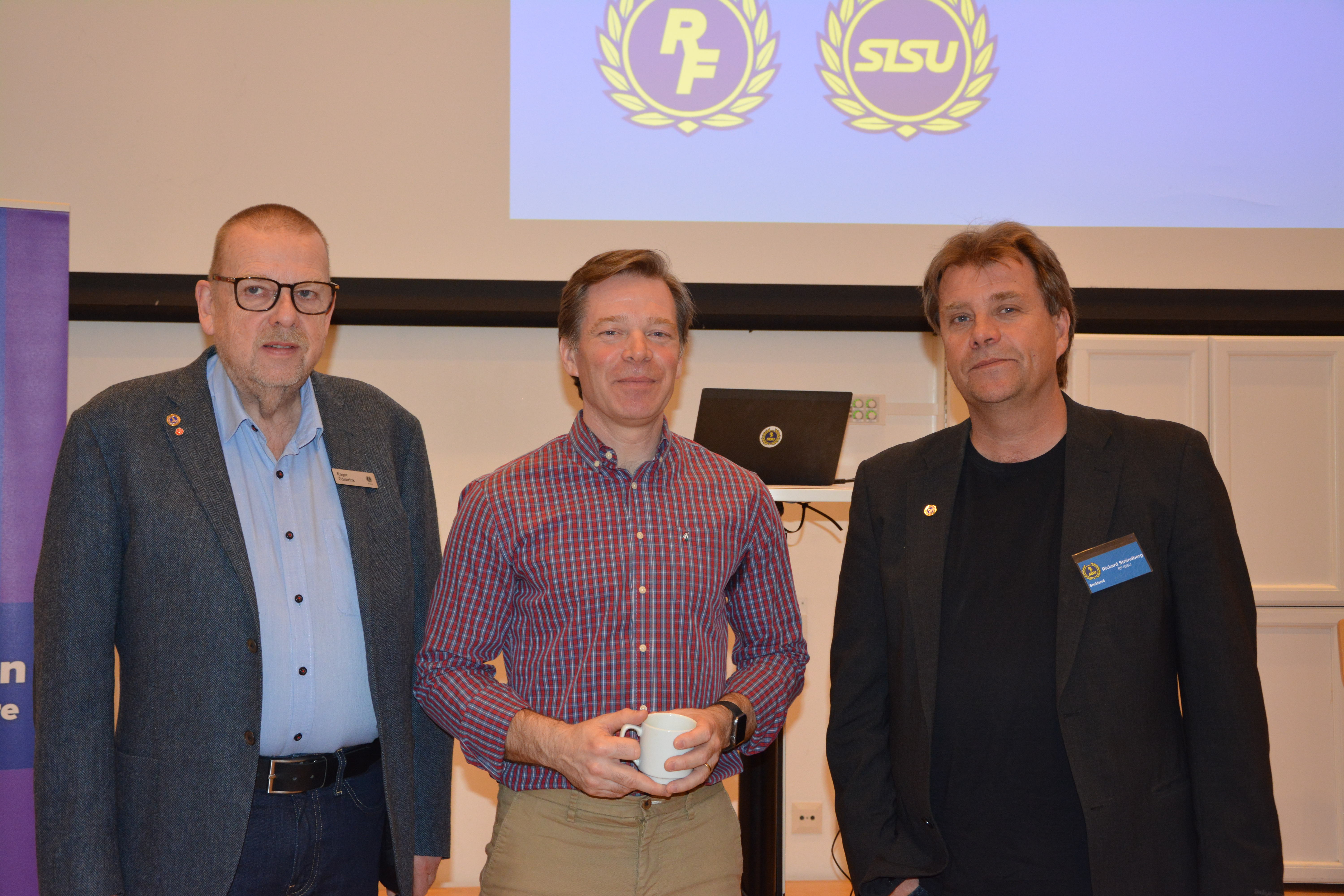 Foto: Roger Ödebrink, Mattias Hjelmberg och Rickard Strandberg.